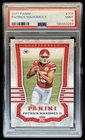 2017 Panini Patrick Mahomes II RC Rookie #104 Chiefs PSA 9