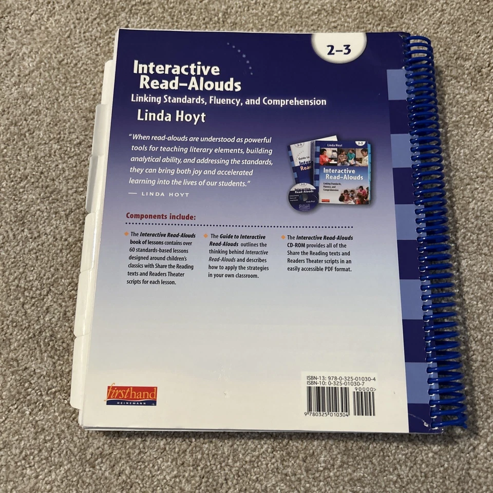 INTERACTIVE READ-ALOUDS GR 2-3 LINKING STANDARDS (Linda Hoyt)Great ForHomeSchool - Image 3 of 4