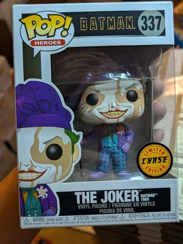 Funko Pop! CHASE Heroes: Batman 1989 Chase Joker  Vinyl Figure #33