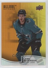 2021-22 Upper Deck Allure Rainbow Orange Yellow Lane Pederson #R-47 z1r