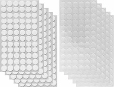Self Adhesive Dots, Strong Adhesive 1000Pcs 0.59" Diameter Sticky Nylon Dots