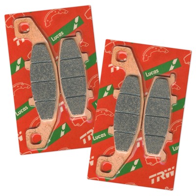 2x TRW SINTER Bremsbeläge vorne Kawasaki ZX10 Tomcat [ZXT00B] 88-90