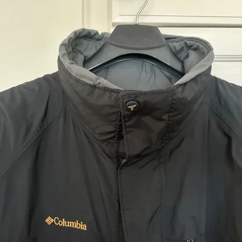 Columbia Titanium Ski Jacket Mens XXLT 2X TALL Black  EX COND! image 5