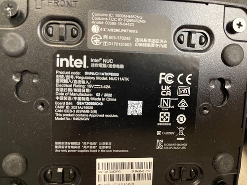 Intel NUC11ATKP Quad-Core Pentium N6005 /16 GB /250 GB M.2 SSD /Win 11 Pro. testato - Foto 10 di 12