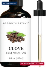 Clove Essential Oil - Huge 4 Fl Oz - 100 Pure and Natural - Premium Grade with
