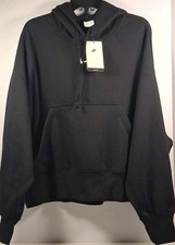 Nike DQ5858-010 Women's SM Sportswear Phoenix Oversized Pullover Hoodie, Black