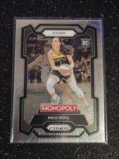  2024 Panini Monopoly Nika Muhl RC Rookie #4 Seattle Storm WNBA