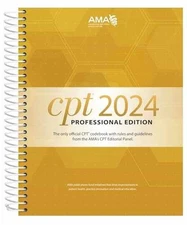 CPT Professional - Spiral-bound, by American Medical Association - Very Good