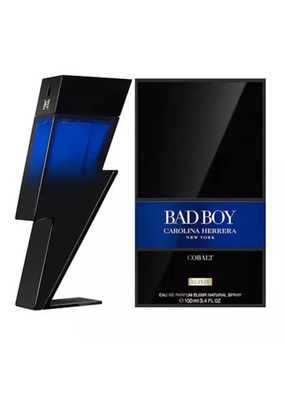 #ad Bad Boy Cobalt Elixir by Carolina Herrera 3.4 oz EDP Cologne for Men New In Box $60.99