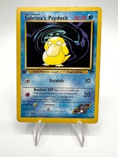 Sabrina's Psyduck #99 Prices | Pokemon Gym Challenge | Pokemon Cards