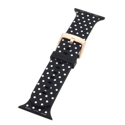 WITHit WL/T-AD3-035-141-BX-01  Black  Silicone Watch Band New