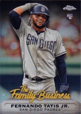 2019 Topps Chrome Update RC The Family Business Fernando Tatis Jr. RC #FB-15 San