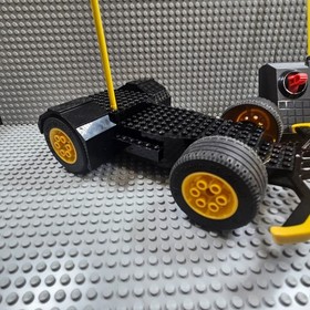 LEGO 5600 5599 RC Racer Lot 2 CARS + 1 REMOTE - Tested Working - All Batt Covers