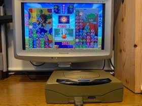 SEGA Saturn Console HST-3210 Gray with Controller, Virtua Gun Memory AC100V