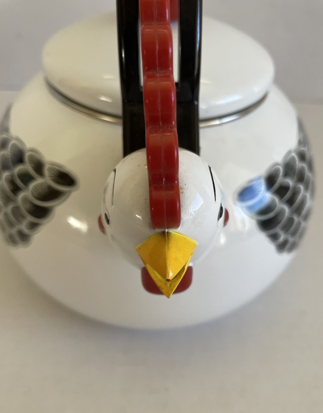 MM Kamenstein Whistling Rooster Tea Kettle 