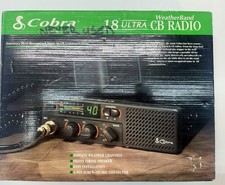 Vintage Cobra 18 Ultra Weather Band CB Raido New In Box