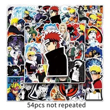 Mix 1050 Pcs Naruto Sasuke Itachi Sakura Anime Luggage Sticker - No Duplicate