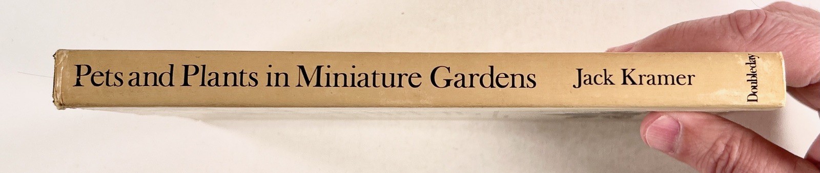 1973 Kramer PETS & PLANTS IN MINIATURE GARDENS Build Vivariums & Terrariums HCDJ
