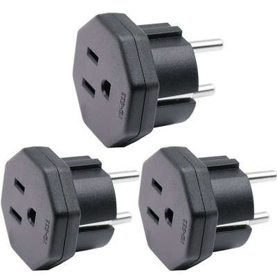 US/Canada/Mexico to Europe Travel Plug Adapter, US to Schuko Plug Converter, ...
