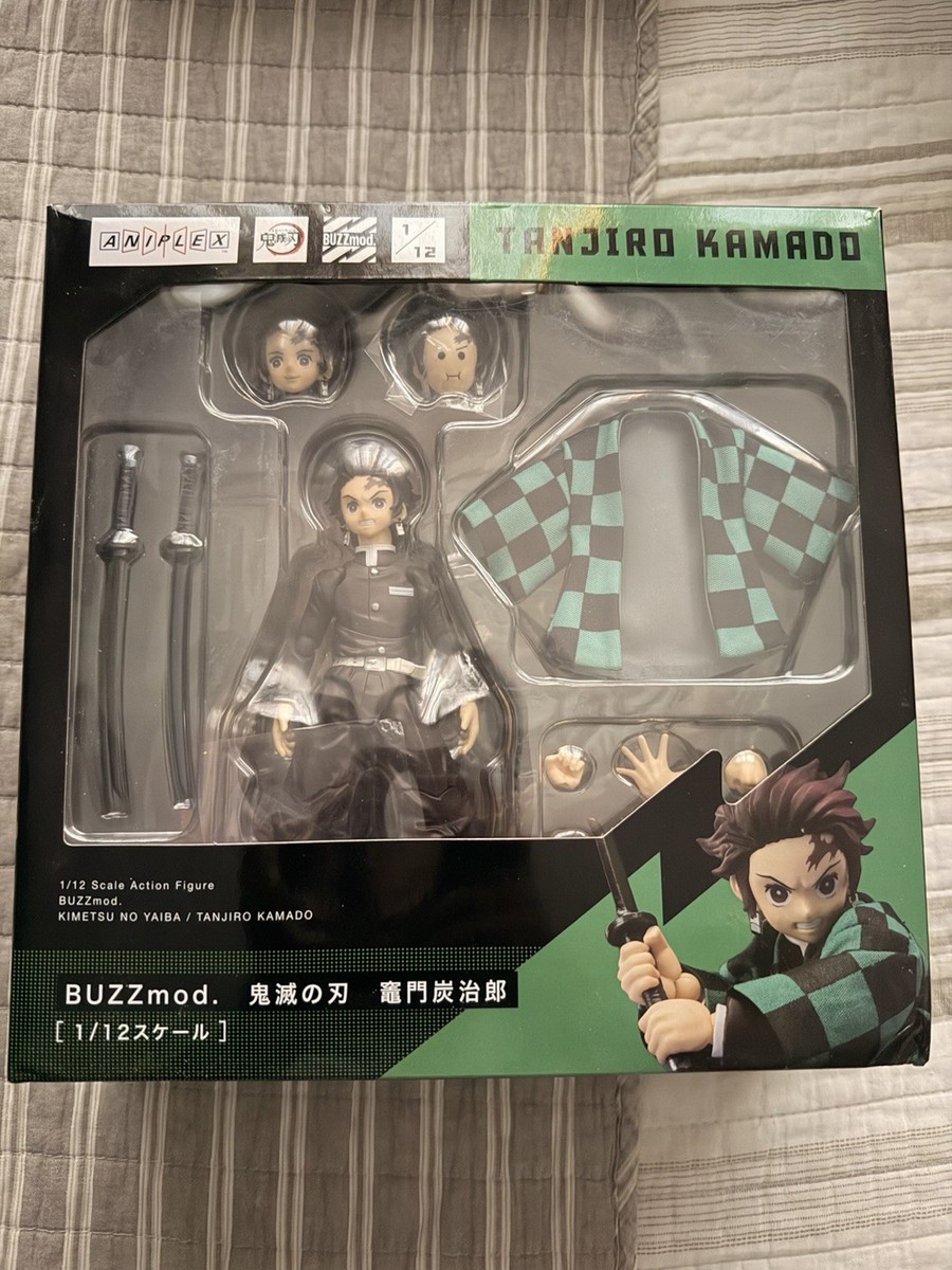 Figurine Aniplex BUZZmod Tanjiro Kamado - Demon Slayer, 1/12, Occasion Emballage Ouvert