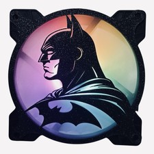 120mm Fan Grill Cover Batman Theme Bat Black Computer 120mm Fan Grill 4-Pack