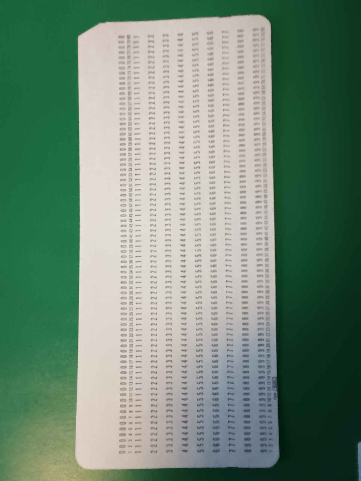 Vintage Mainframe Computer Punch Cards 5081 New Old Stock 80 Column