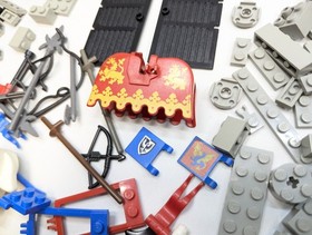 Lego Castle Lot Bundle Knights Knights Flags Parts 6080 6081 6074 6073