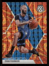 2019-20 Panini Mosaic Mosaic Orange Reactive #2 Evan Fournier