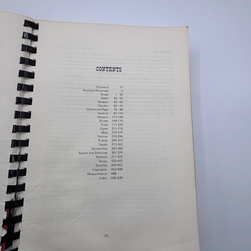 Bounty on the Brazos Cookbook Marlin Texas Four Generations Family 1980 Vtg RARE - Imagem 4 de 4