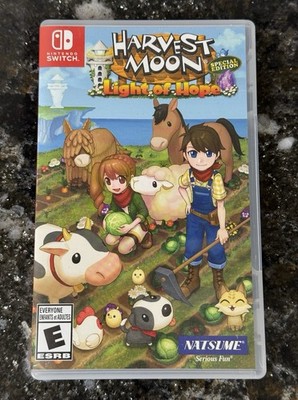 Harvest Moon: Light of Hope SPECIAL EDITION (Nintendo Switch 2019) COMPLETE CIB