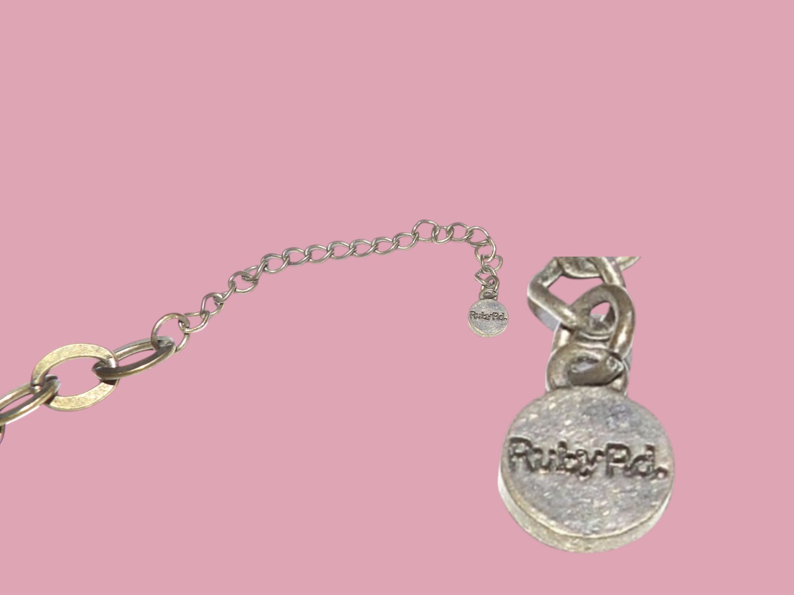 Ruby Rd Chunky Statement Necklace POPPIN Red Oran… - image 17