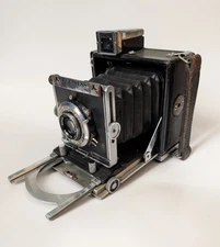 Vintage Burke & James Press 2-1/4 x 3-1/4 Large Format Camera Kodak Ektar Lens