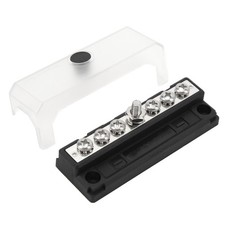 Power Distribution Block Neatly Organize Wiring 100A M5 Terminal Stud 6 M4 YJAM