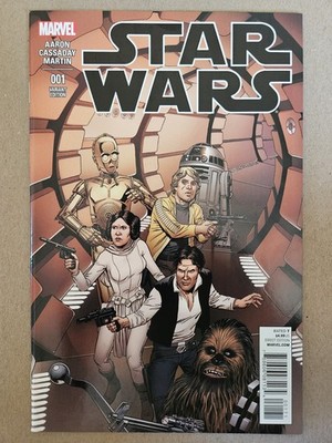 Star Wars #1 Bob Mcleod Variant (Marvel'15) Nm Please Look At Pics For Cond.