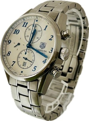 Tag Heuer Carrera Calibre 1887 CAR2114.BA0724 Auto Mens Watch Excellent A6227