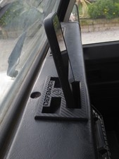 Land Rover Defender Td5 Porta Telefono - Posacenere - Effetto Fibra di Carbonio