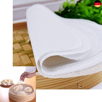 Rolin Roly 5PCS Wiederverwendbar Antihaft-Runde Steamer Pad Non Stick Gebäck 