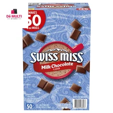 Swiss Miss Milk Chocolate Hot Cocoa Mix Packets - 50 ct (Pack of 1)