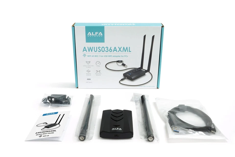 Alfa Adattatore USB AWUS036AXML - Immagine 3 di 4