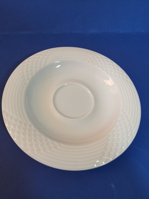 Untertasse für Kaffeetasse ca. 15,5 cm Hutschenreuther Scala Bianca weiss 