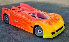 DP8500/2WD JAG XRS LI HIGH SPEED BODY FOR INF LIM XO-1 1/7: CLEAR