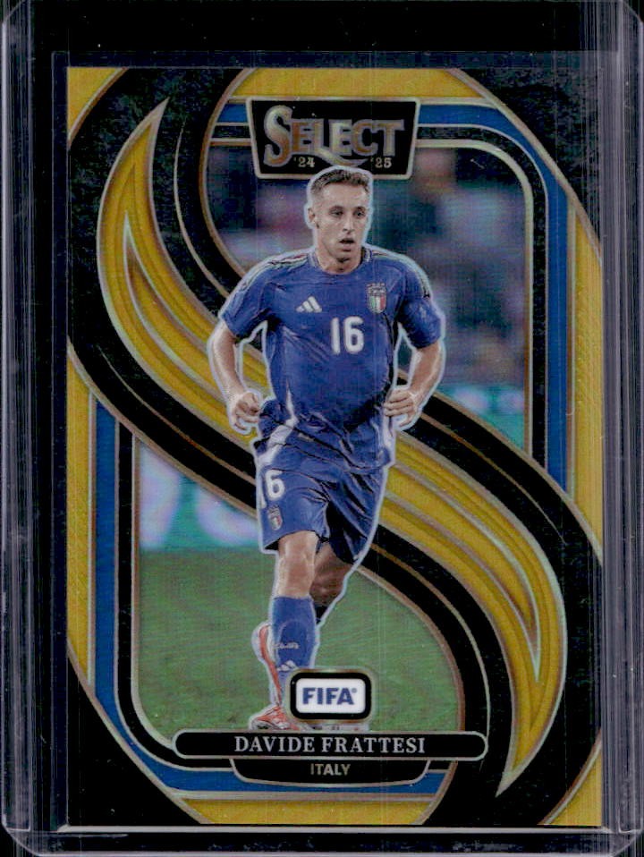 2024-25 Select FIFA Davide Frattesi Set Mezzanine Gold #/10