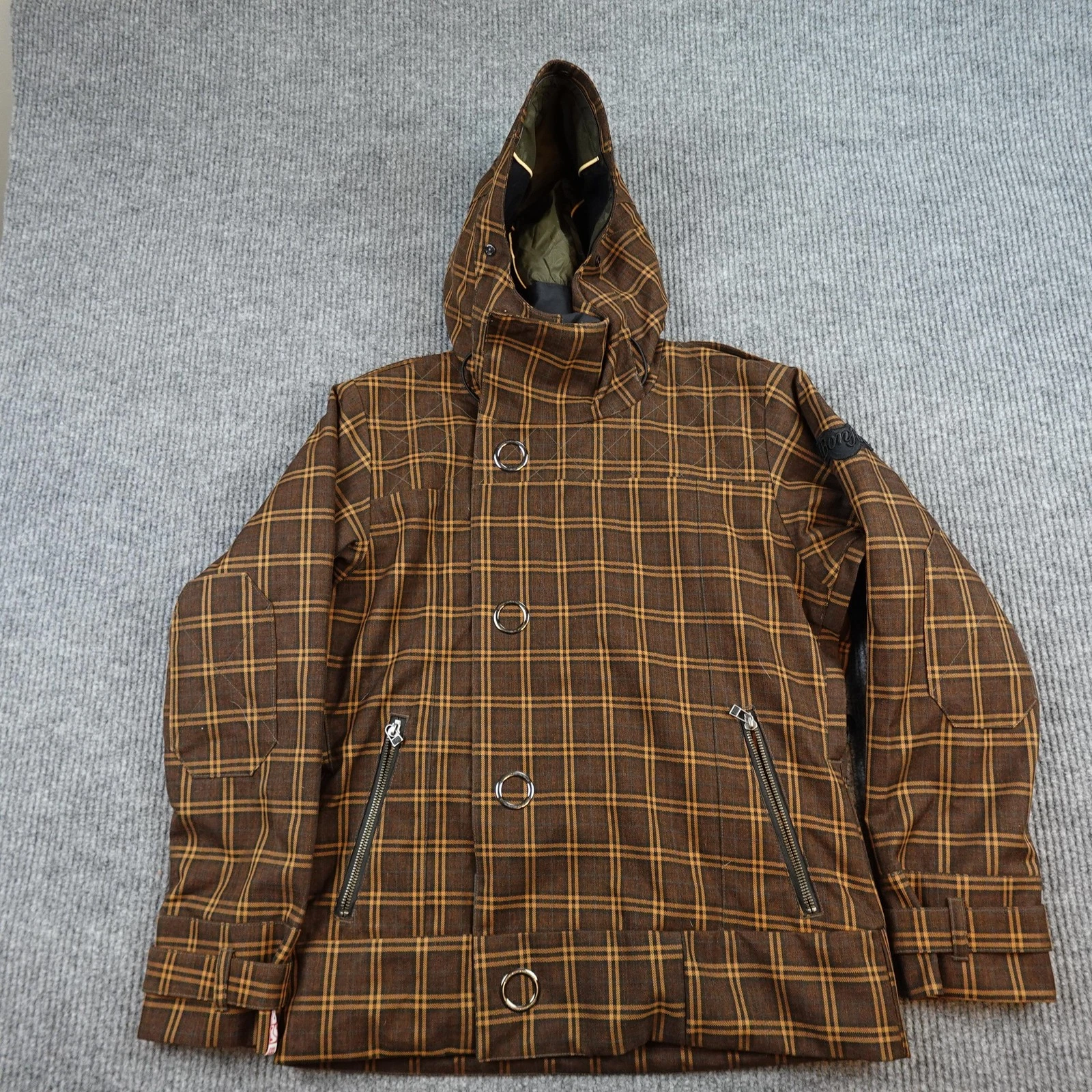 Bonfire Jacket Womens Medium Brown Plaid Hooded Insulated Ski Snowboard Winter
Opens in a new window
