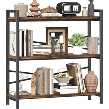 Book Shelf, 3 Tier Bookshelf 31.49" Width, Book Shelf Storage and Organizatio...