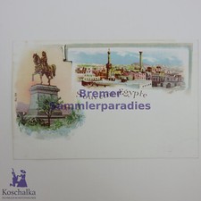 Antike Ansichtskarte - Souvenir d` Egypte , 1...