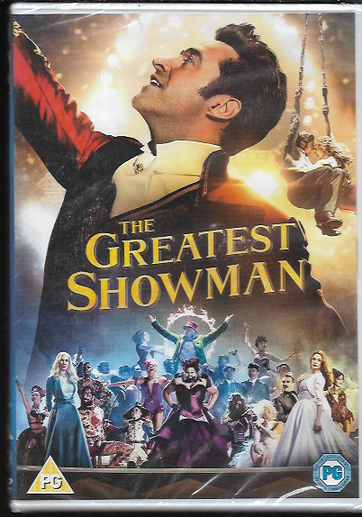 THE GREATEST SHOWMAN GENUINE R2 DVD HUGH JACKMAN REBECCA FERGUSON NEW/SEALED