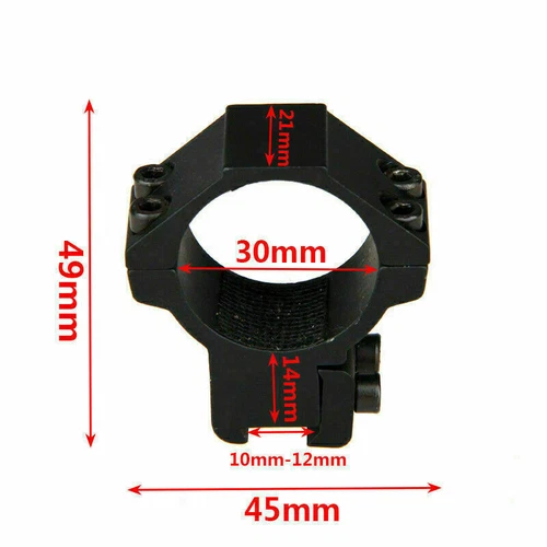 25.4mm/30mm Low/Middle/High Profile Scope Rings for 20mm Picatinny Rail Mounts - Picture 26 of 40