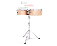 Latin Percussion Prestige 14" and 15" Timbales - Bronze
