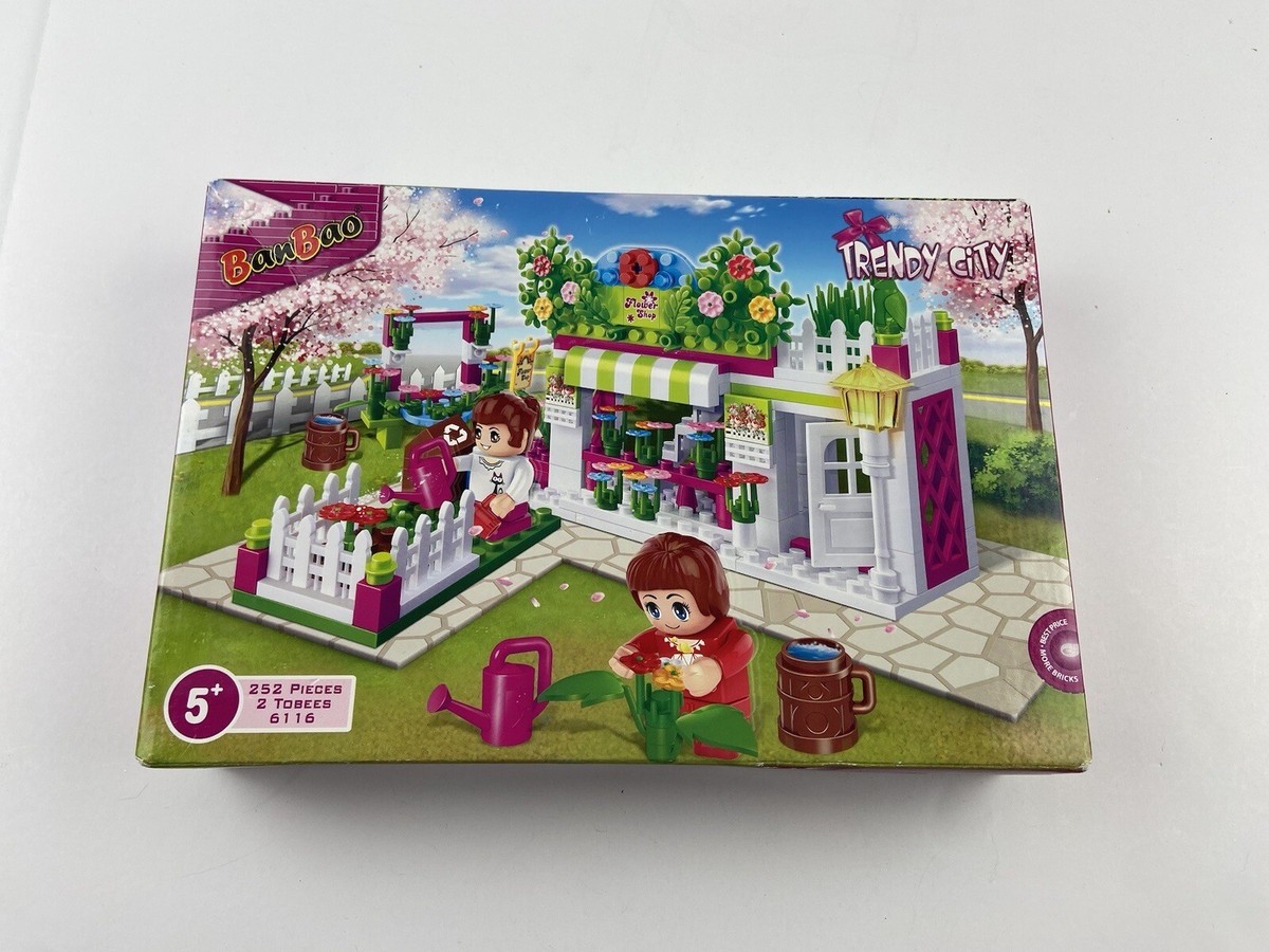 BanBao Building Blocks 6116 Trendy City Flower Shop for Girls 253