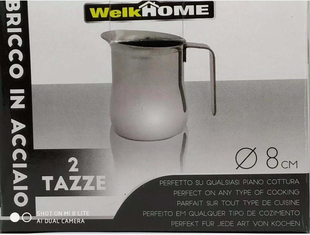 Labda Coffee Bricco per latte acciaio inox lucido 600 l | bricco per